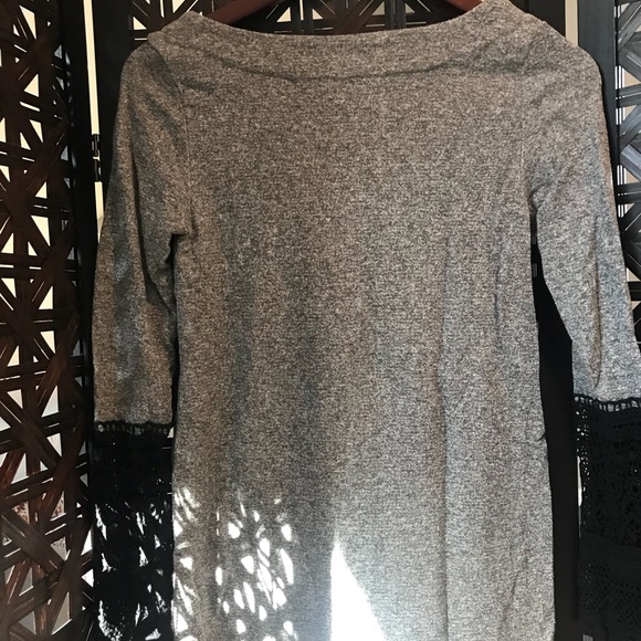 Anthropologie Lace/Eyelet Accent Sweater - Picture 2 of 4